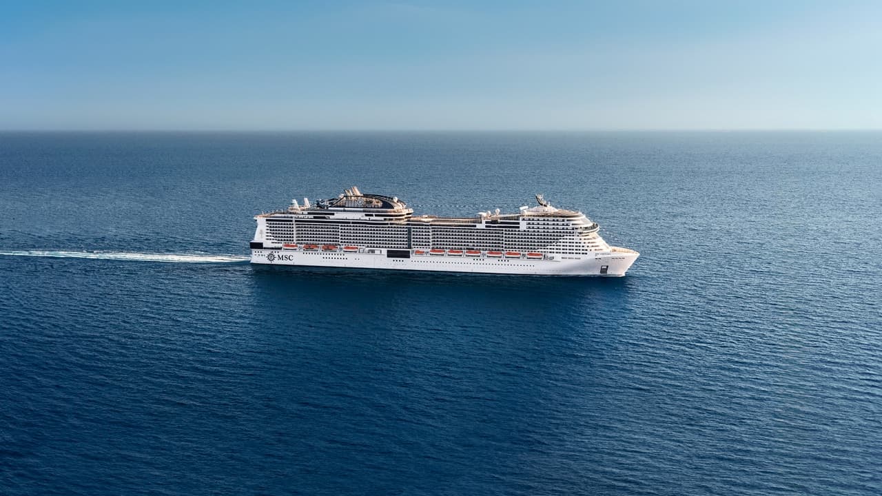 MSC Virtuosa at sea
